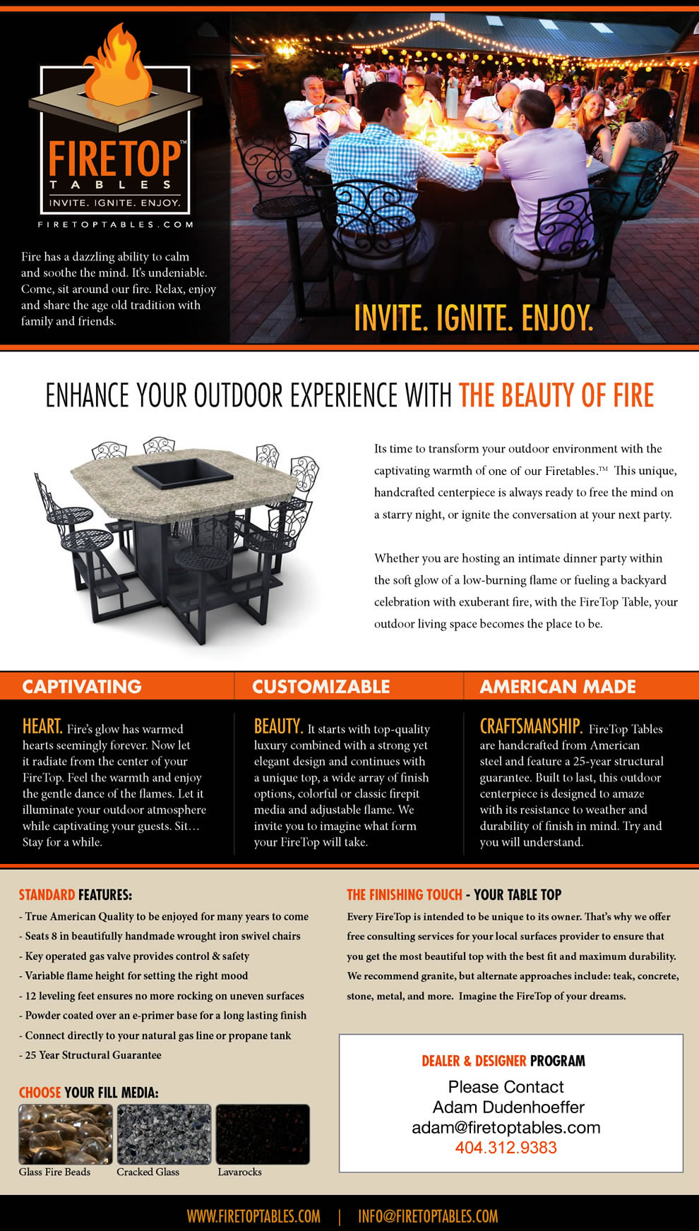 FiretopTables